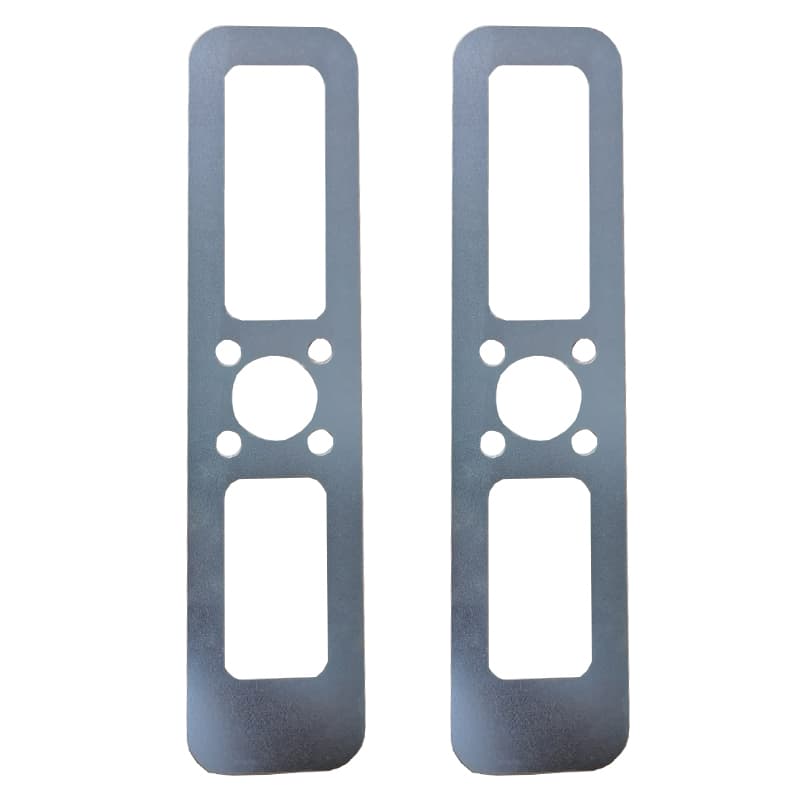 ROMA Silver metal cover plate