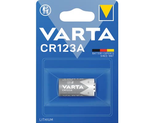 CR123A Elem, VARTA, 1 db / csomag