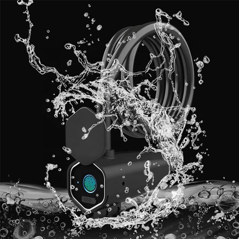 Fingerprint bicycle lock 2