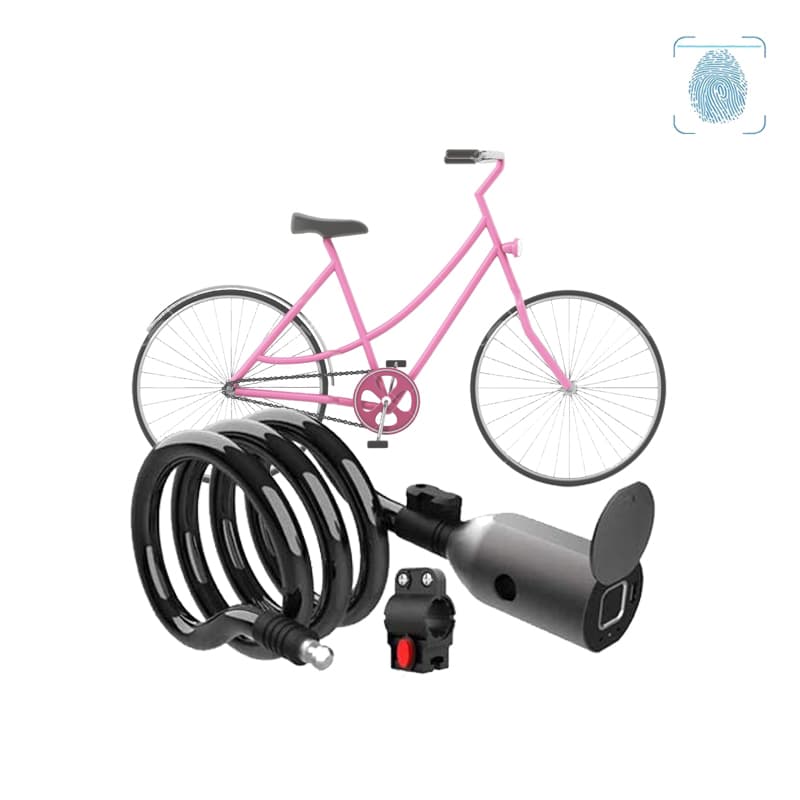 Fingerprint bicycle lock 5