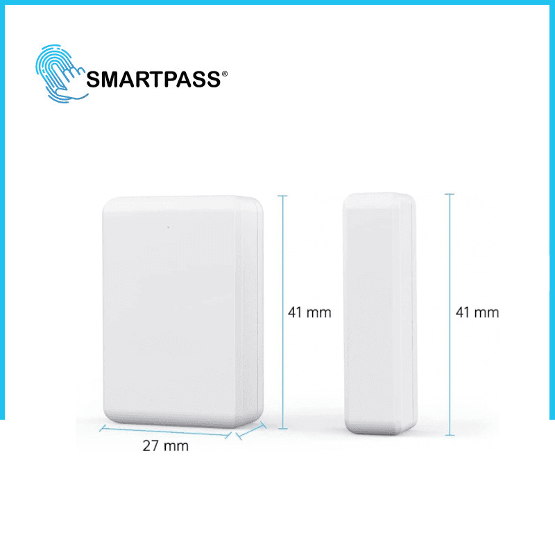 Window / door opening sensor, mini, white 2