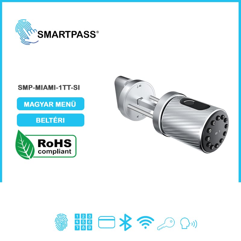 MIAMI Silver Okos Kilincs