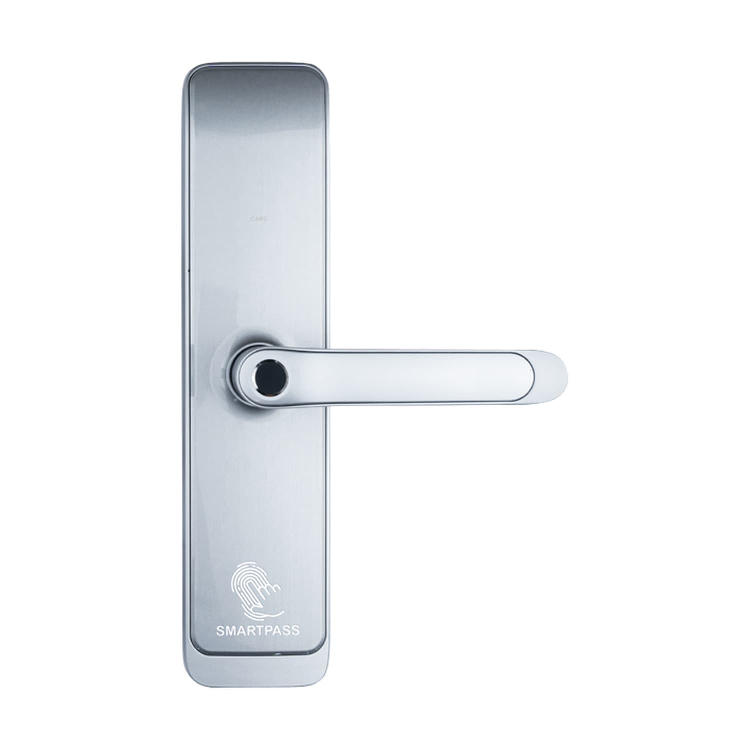 TOKYO WiFi SILVER smart lock with fingerprint, Bluetooth, WiFi, PIN code, RFID card, key
