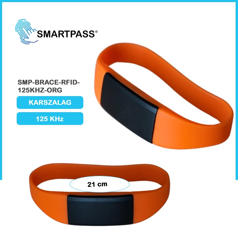 RFID Wristband 125 Khz Orange