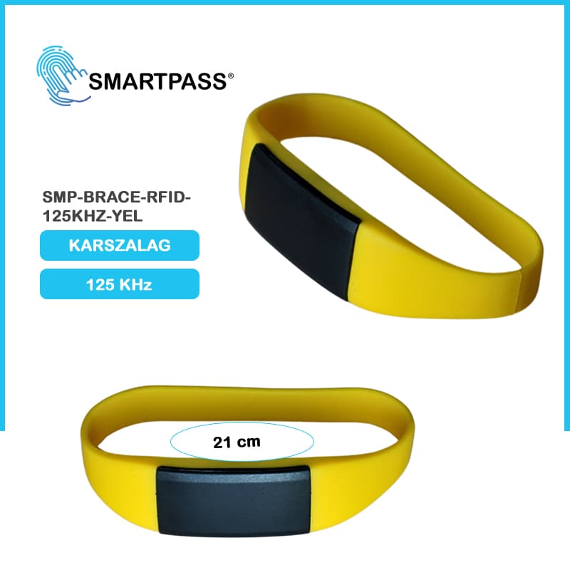 RFID Wristband 125 Khz Yellow