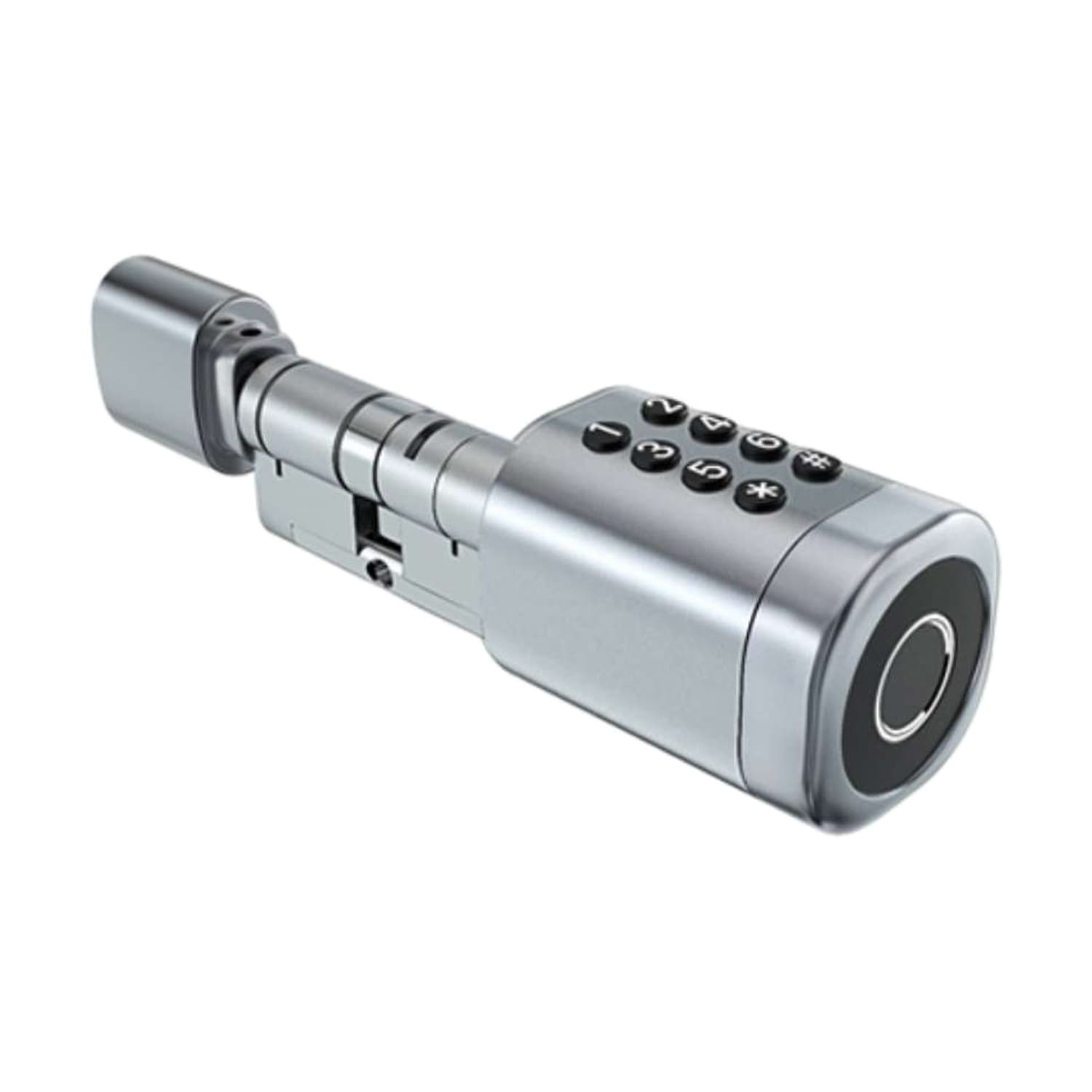 Seattle Plus 95 Silver smart lock, silver