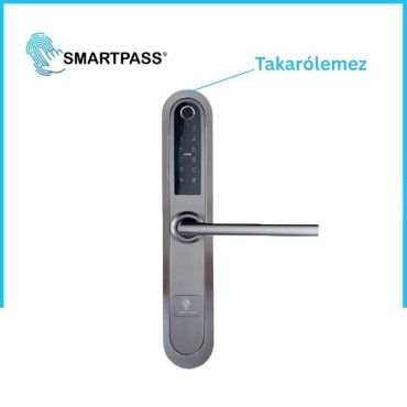 Takarólemez Monaco Okos Kilincshez, 2 db / csomag, Ezüst