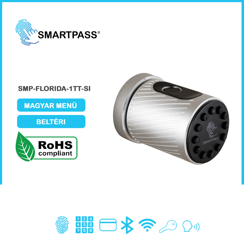 FLORIDA Silver Okos Kilincs