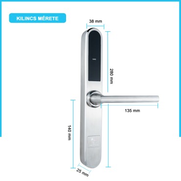 Geneva Silver Okos Kilincs
